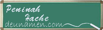Peninah Hache Visitenkarte